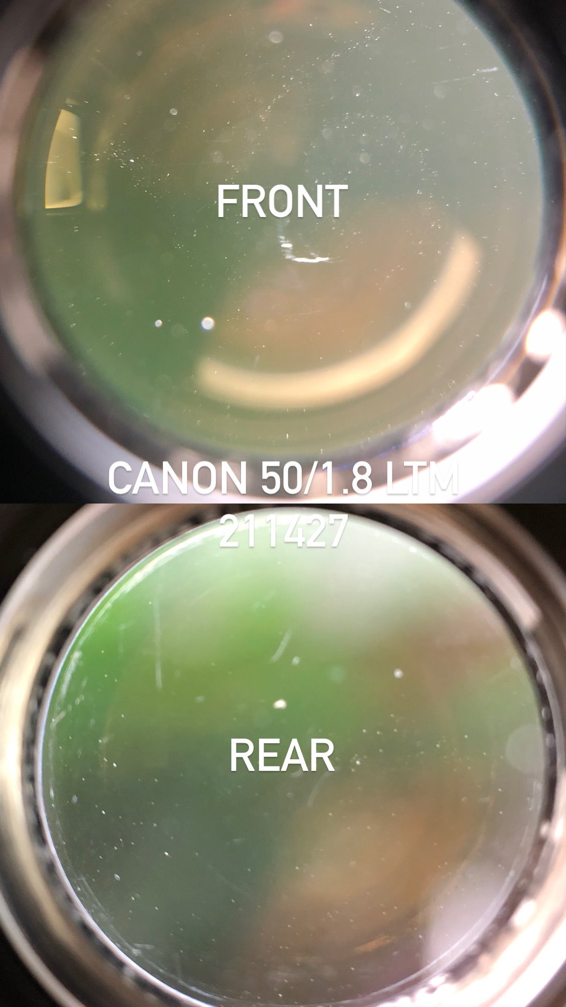 CANON 50MM F1.8 LTM (LEICA M39) STANDARD LENS