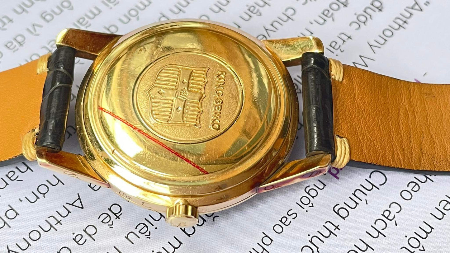 SEIKO KING SEIKO 14K GOLD FILLED REF. 15034