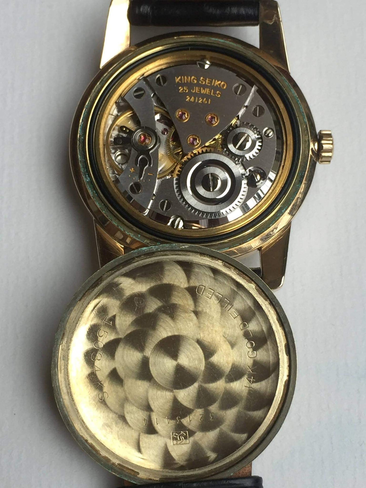 SEIKO KING SEIKO 14K GOLD FILLED REF. 15034