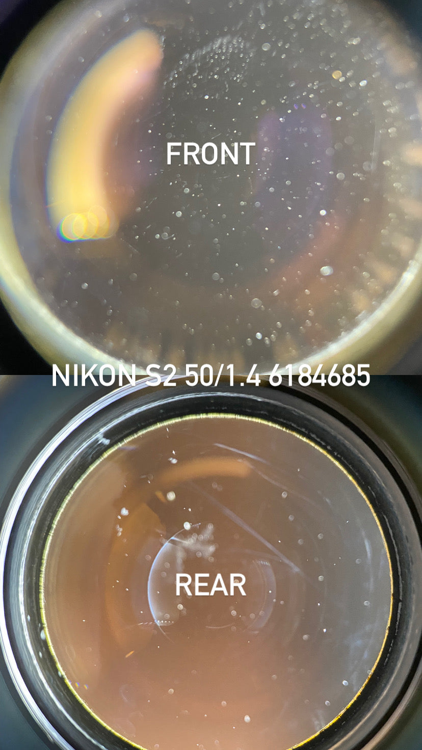 NIKON S2 BLACK DIAL + NIKKOR-S.C 50MM F1.4 RANGEFINDER