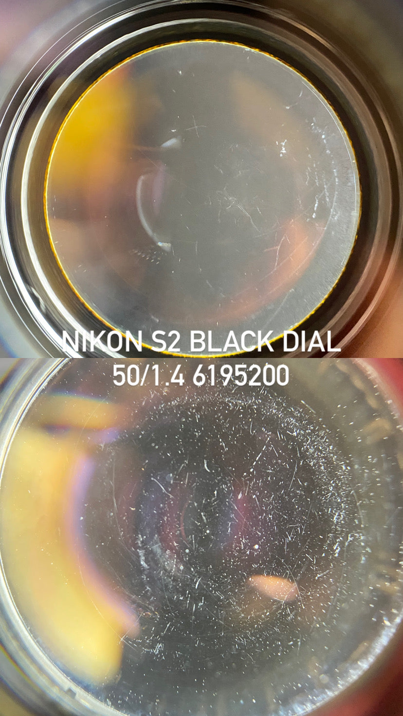 NIKON S2 BLACK DIAL + NIKKOR-S 50MM F1.4 RANGEFINDER