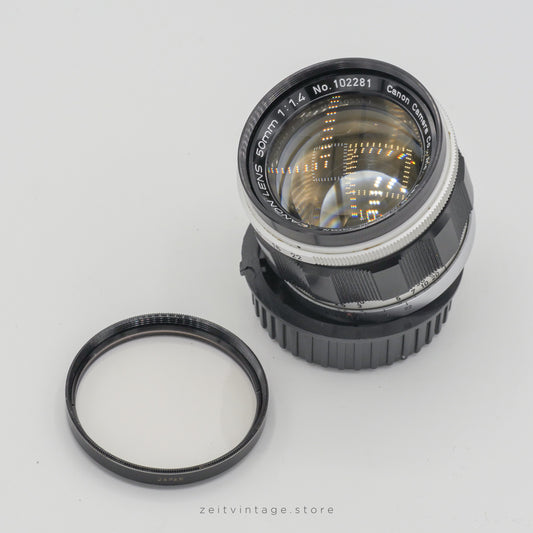CANON 50MM F1.4 LTM (LEICA M39) STANDARD LENS