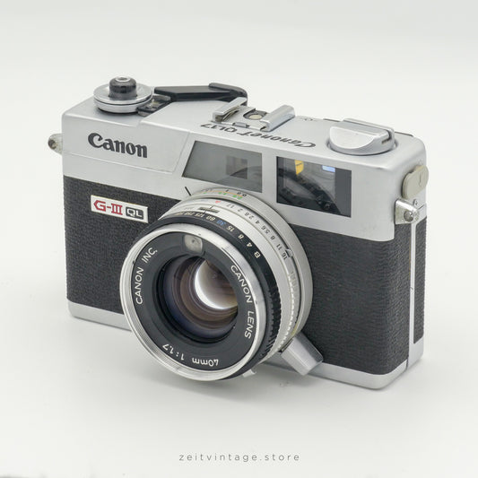 CANON CANONET QL17 G-III JAPAN RANGEFINDER