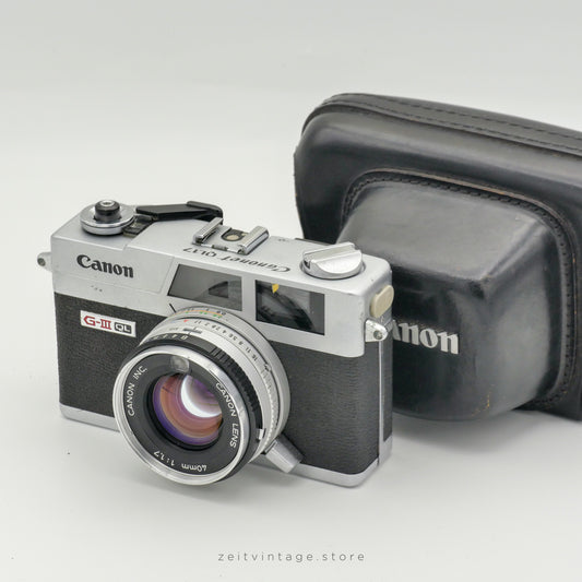 CANON CANONET QL17 G-III JAPAN RANGEFINDER