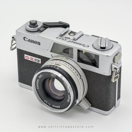 CANON CANONET QL17 G-III JAPAN RANGEFINDER