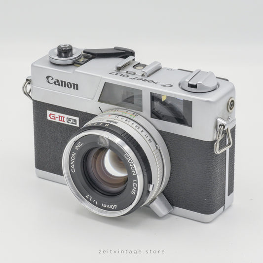 CANON CANONET QL17 G-III JAPAN RANGEFINDER
