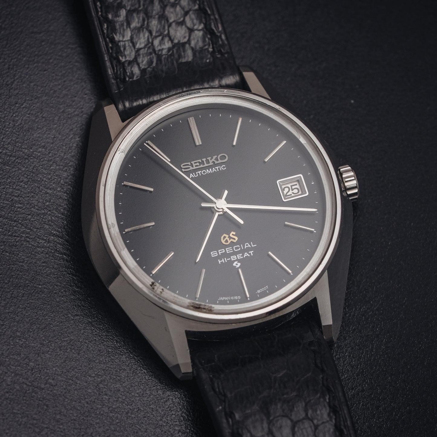 GRAND SEIKO GS SPECIAL HI-BEAT AUTOMATIC 36000 REF. 6155-8000