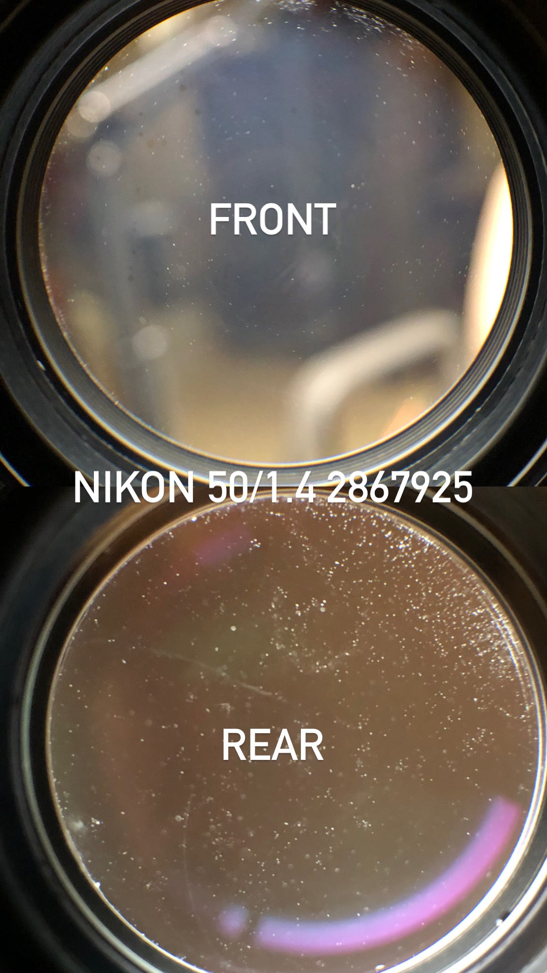 NIKON NIKKOR 50MM F1.4 (NIKON F MOUNT) MANUAL FOCUS LENS