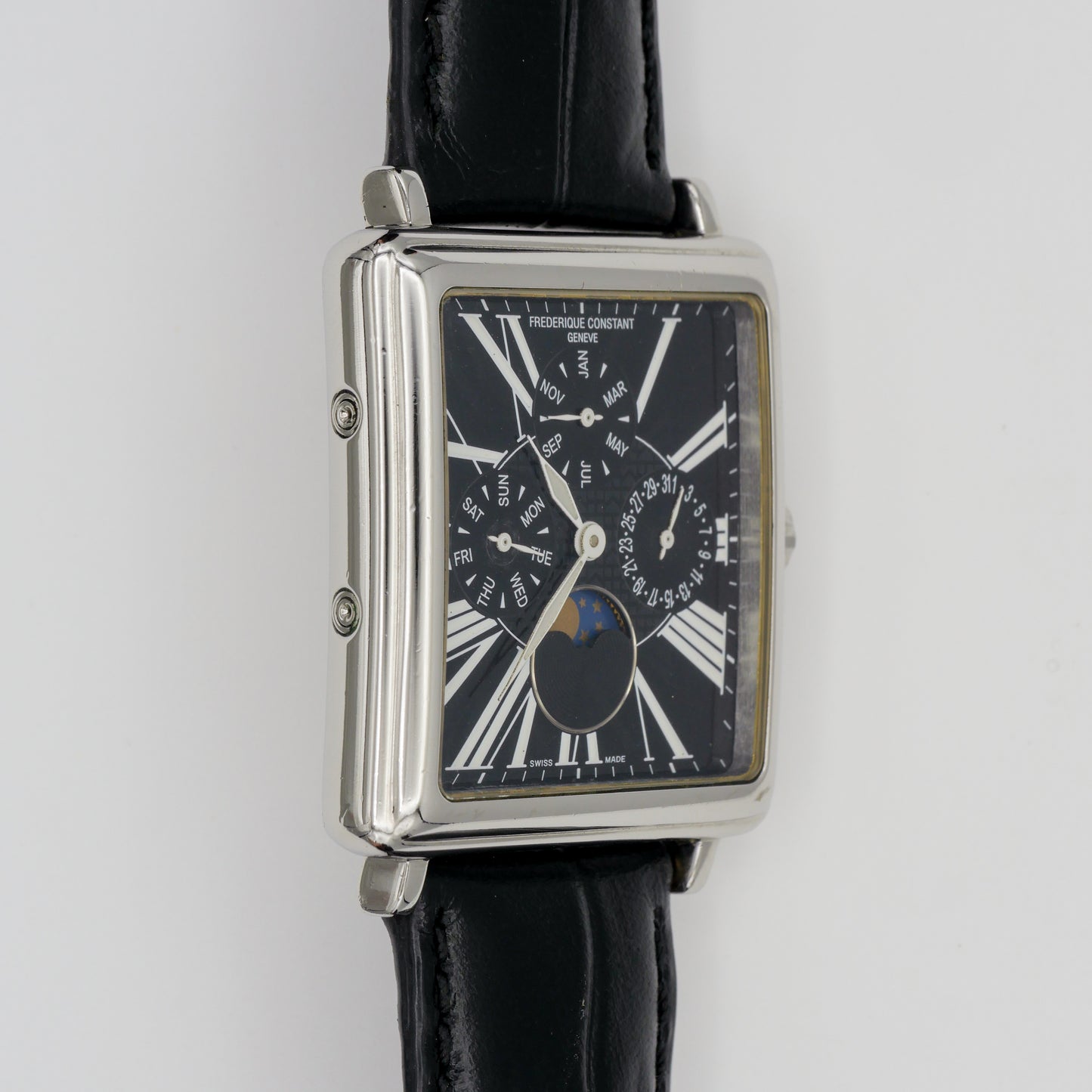 FREDERIQUE CONSTANT CLASSICS CARREE MOONPHASE REF. FC265X3C5/6