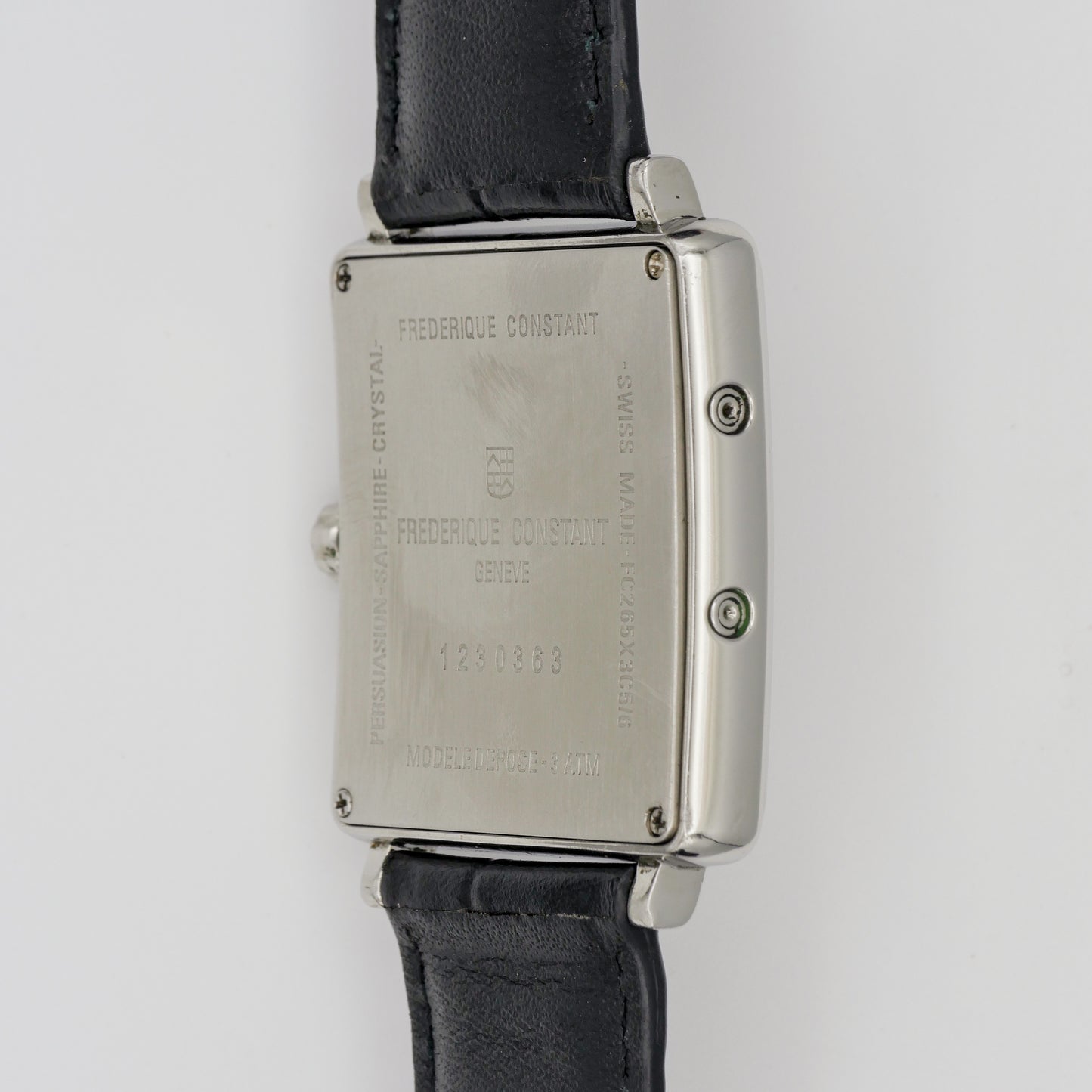 FREDERIQUE CONSTANT CLASSICS CARREE MOONPHASE REF. FC265X3C5/6