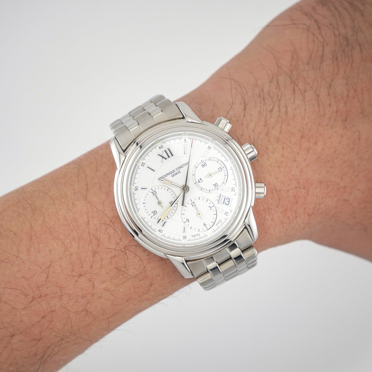 FREDERIQUE CONSTANT CHRONOGRAPH AUTOMATIC REF. FC390X3A5/6