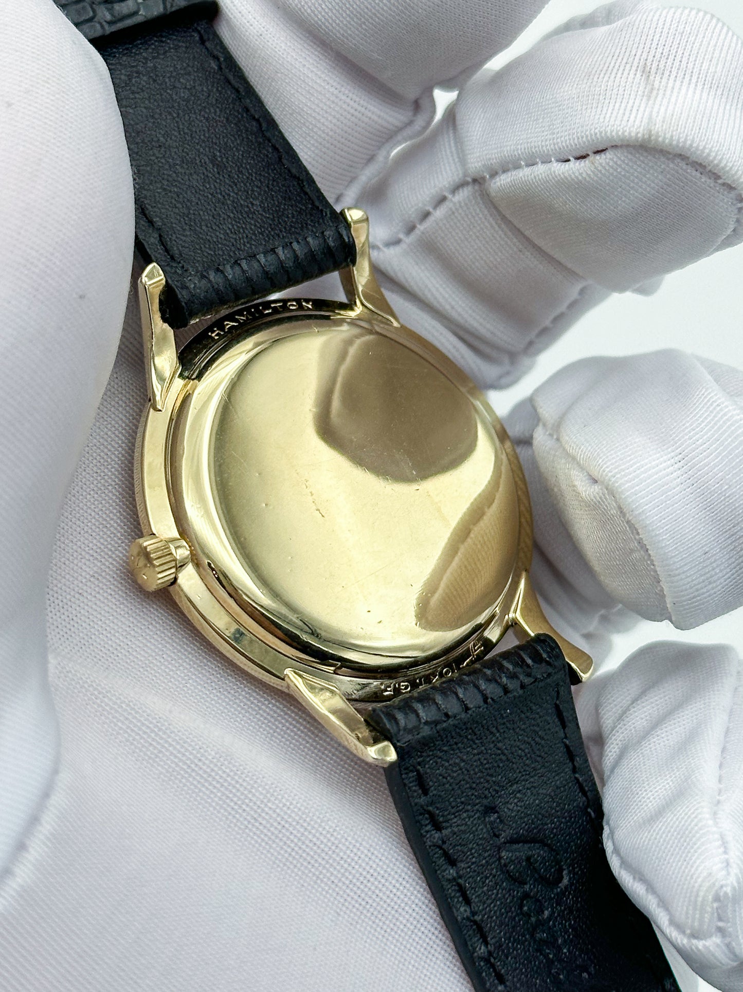 HAMILTON THIN-O-MATIC AUTOMATIC 10K GOLD FILLED REF. E35319