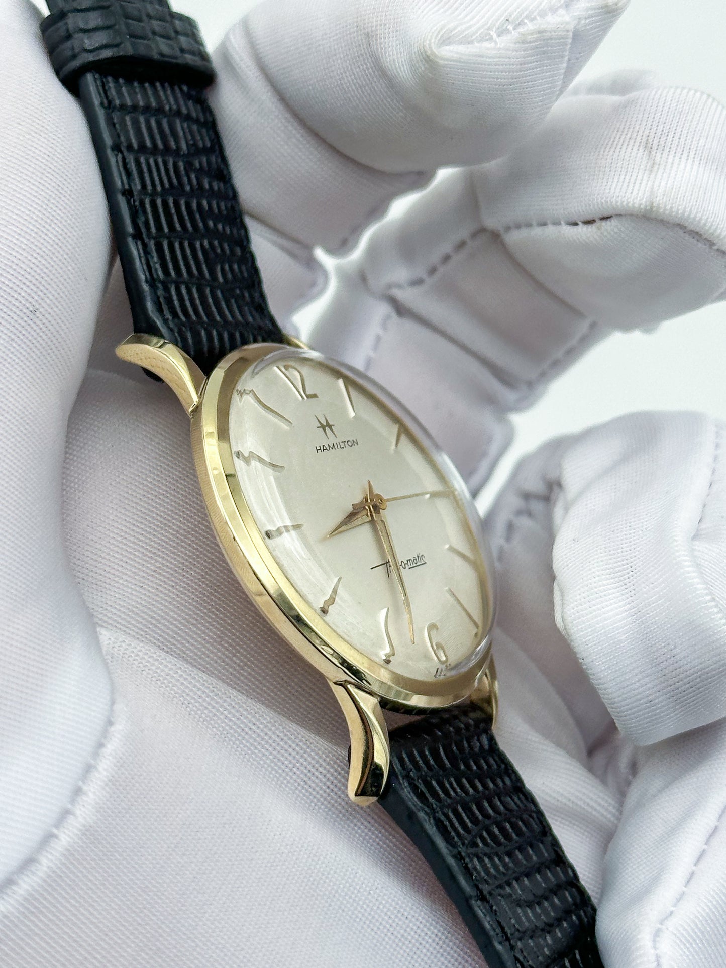 HAMILTON THIN-O-MATIC AUTOMATIC 10K GOLD FILLED REF. E35319