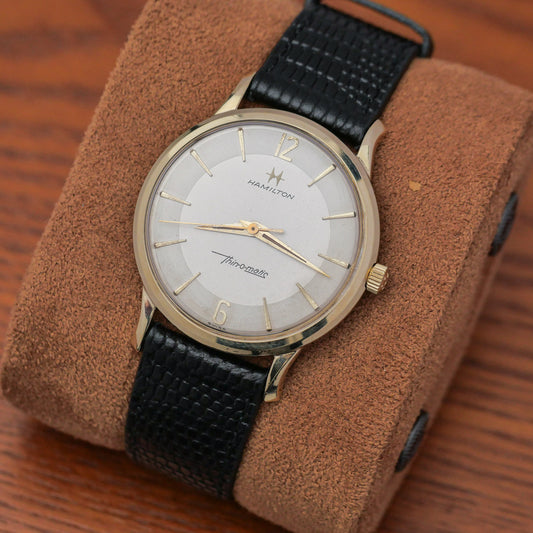 HAMILTON THIN-O-MATIC AUTOMATIC 10K GOLD FILLED REF. E35319