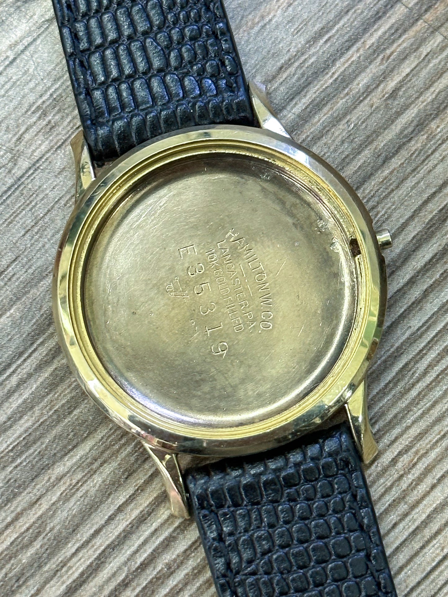 HAMILTON THIN-O-MATIC AUTOMATIC 10K GOLD FILLED REF. E35319