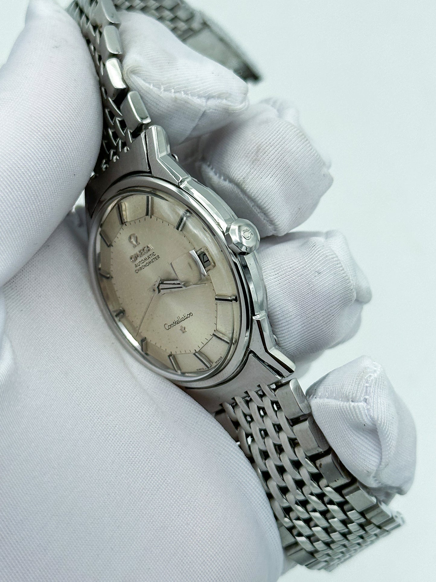 OMEGA CONSTELLATION "PIE PAN" CHRONOMETER AUTOMATIC REF. 168.005