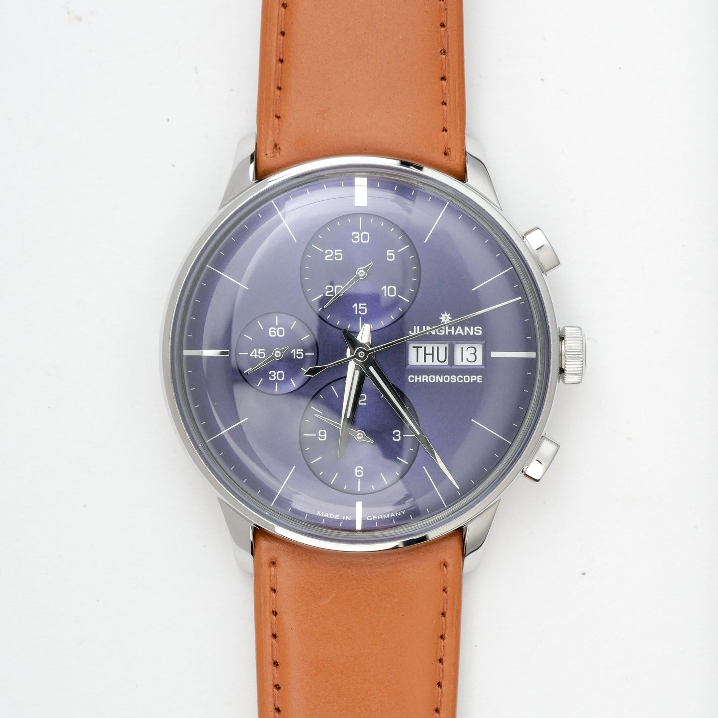 {FULL SET} JUNGHANS MEISTER CHRONOSCOPE CHRONOGRAPH AUTOMATIC REF. 027/4526