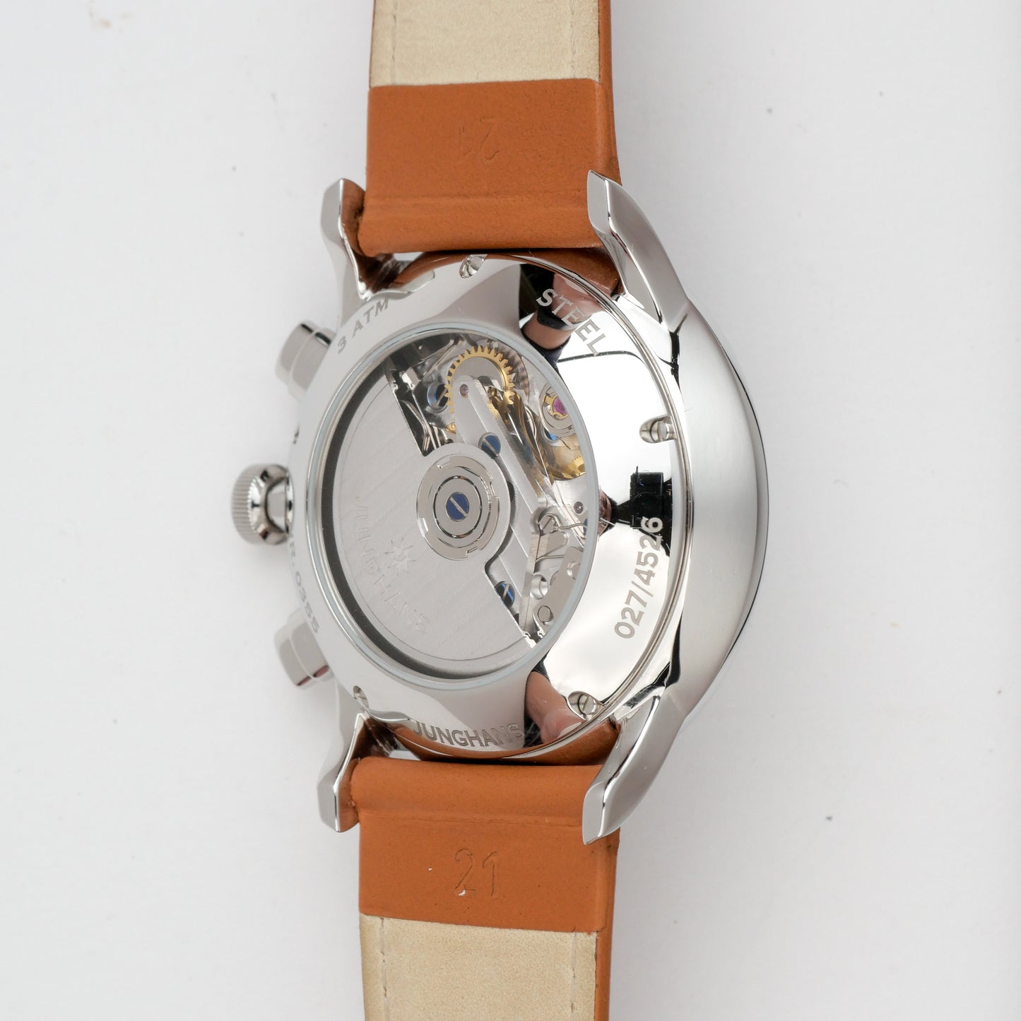 {FULL SET} JUNGHANS MEISTER CHRONOSCOPE CHRONOGRAPH AUTOMATIC REF. 027/4526