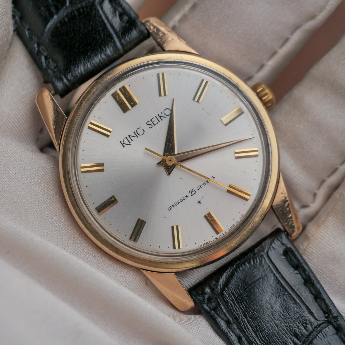 SEIKO KING 14K GOLD FILLED REF. J145-582-E-AD