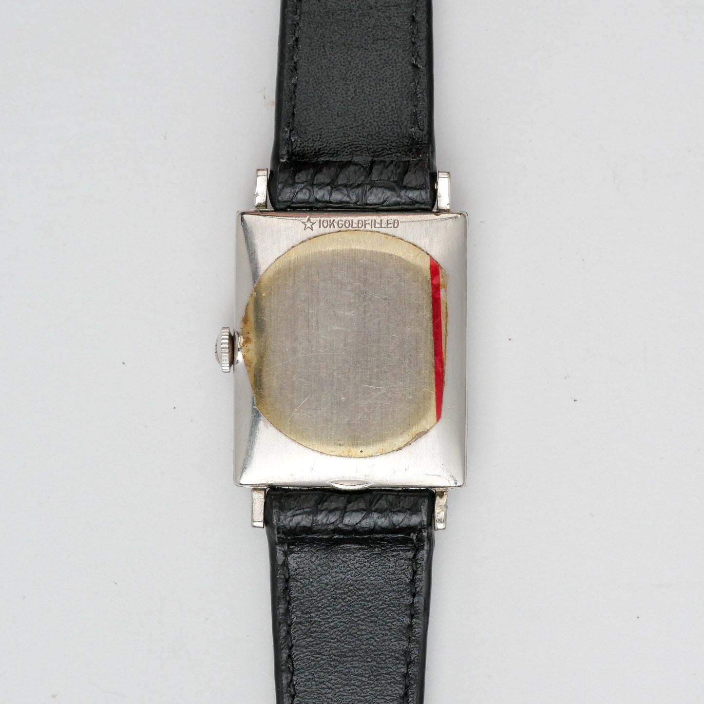 LONGINES 10K WHITE GOLD FILLED & DIAMONDS HOUR MARKERS REF. 3700-528