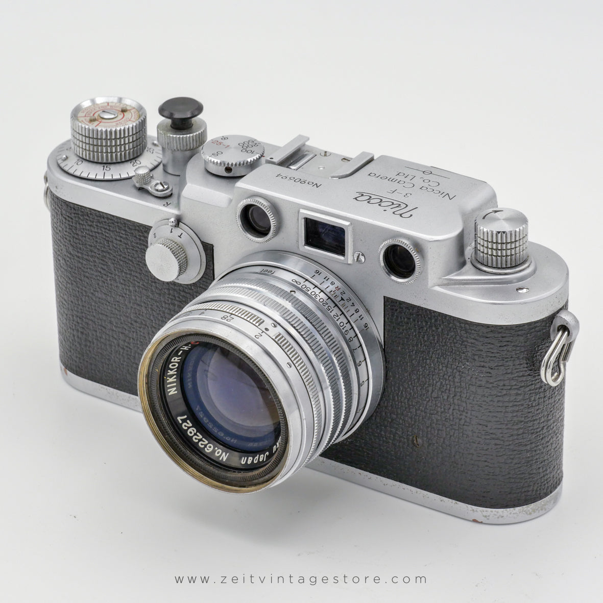 NIKON NICCA 3-F + NIKKOR-H.C 50mm F2 (LEICA M39 MOUNT) RANGEFINDER
