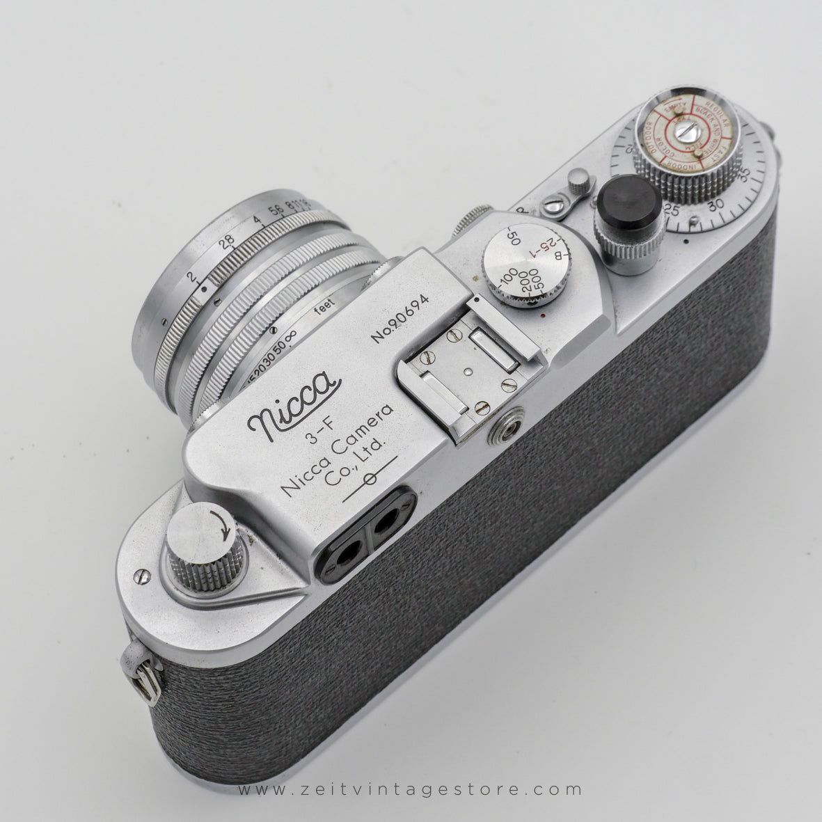 NIKON NICCA 3-F + NIKKOR-H.C 50mm F2 (LEICA M39 MOUNT) RANGEFINDER