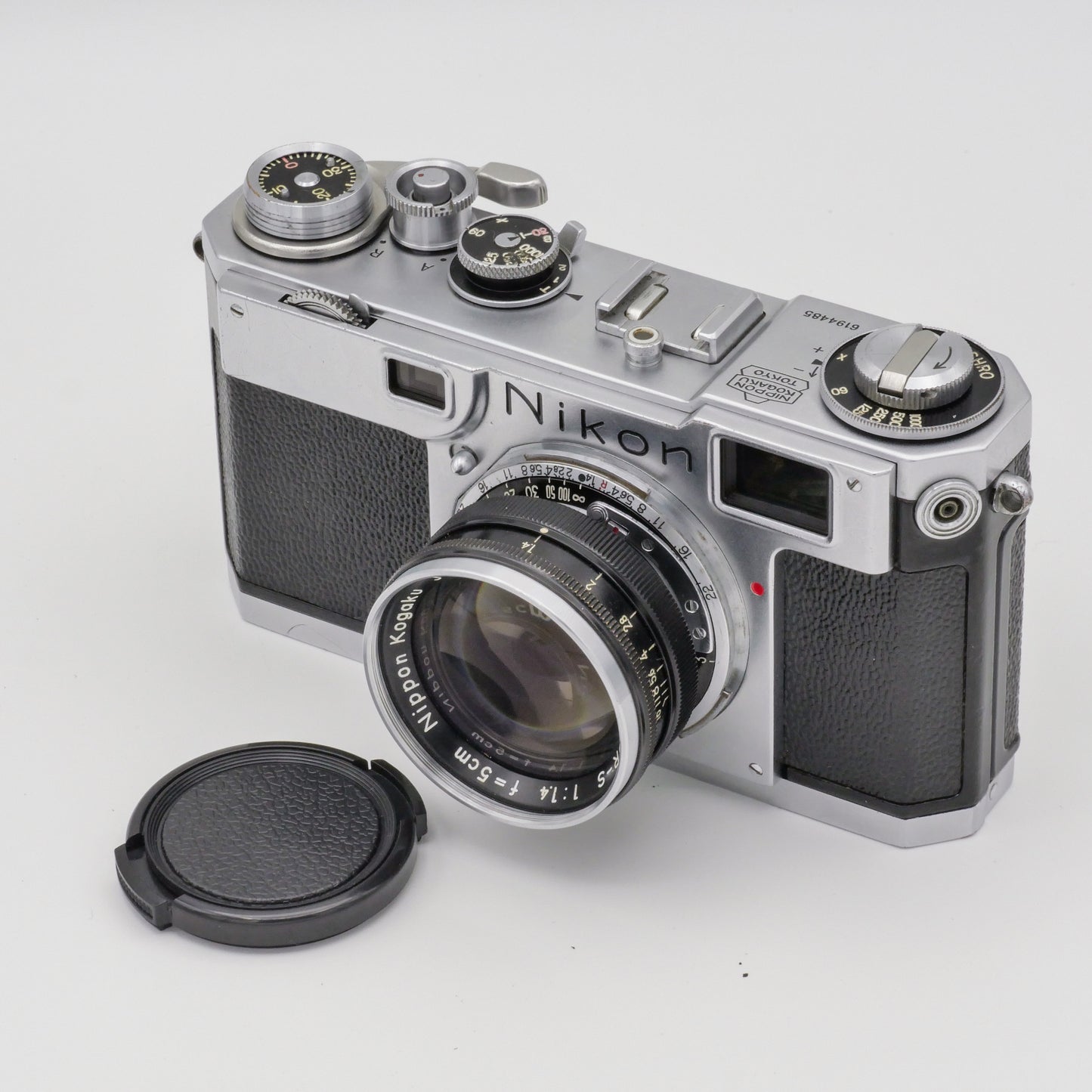 NIKON S2 NIPPON KOGAKU + NIKKOR-S.C 50MM F1.4 RANGEFINDER 6194485