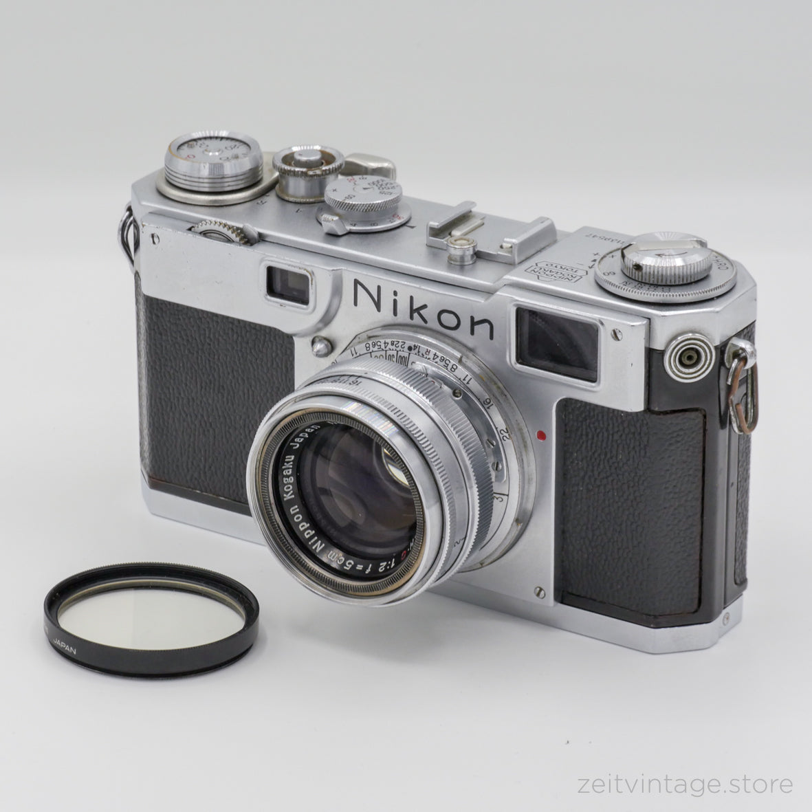 NIKON S2 NIPPON KOGAKU + NIKKOR-H.C 50MM F2 RANGEFINDER