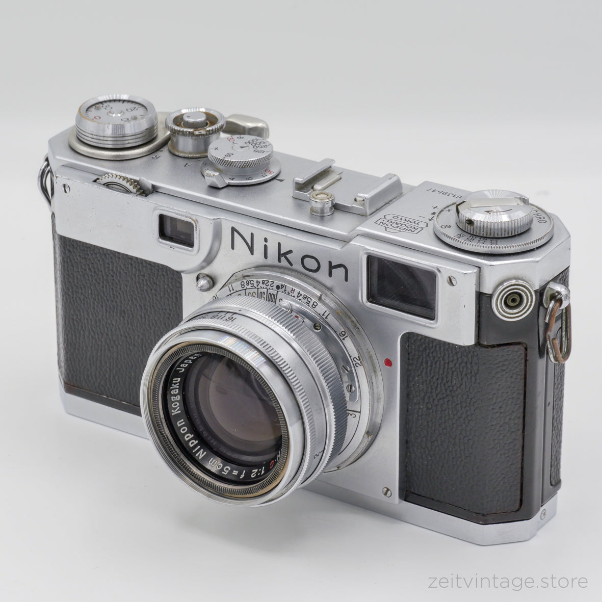 NIKON S2 NIPPON KOGAKU + NIKKOR-H.C 50MM F2 RANGEFINDER