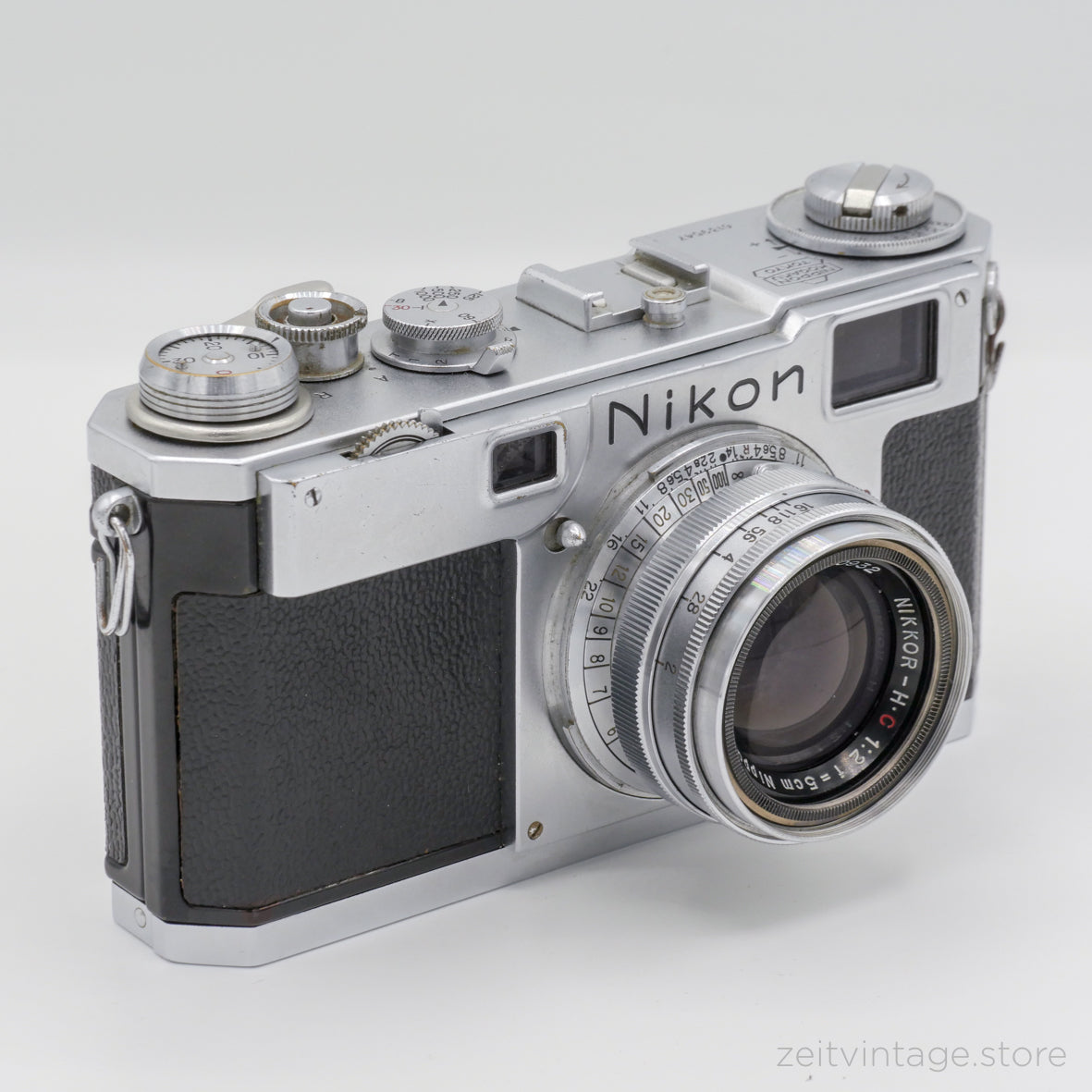 NIKON S2 NIPPON KOGAKU + NIKKOR-H.C 50MM F2 RANGEFINDER