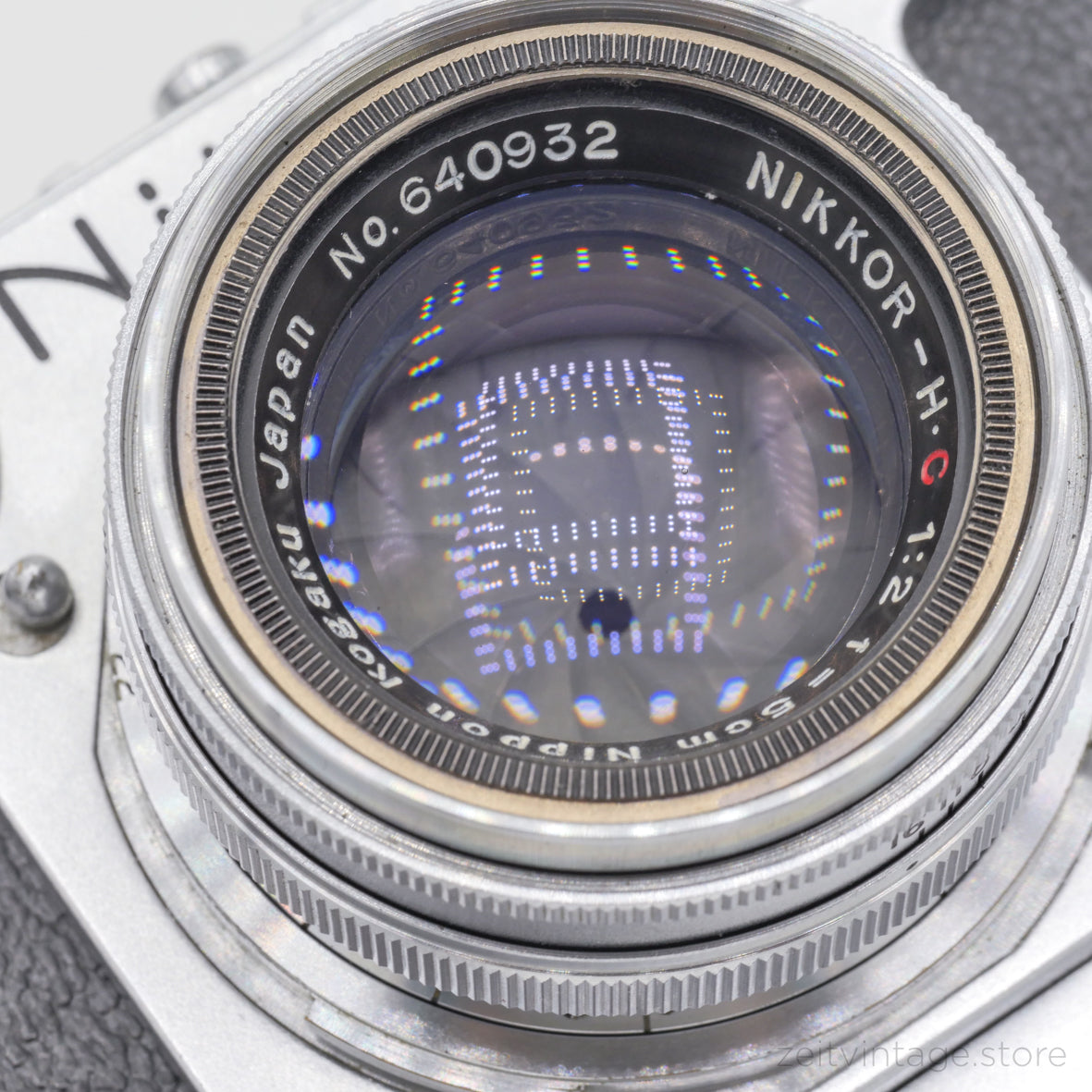NIKON S2 NIPPON KOGAKU + NIKKOR-H.C 50MM F2 RANGEFINDER