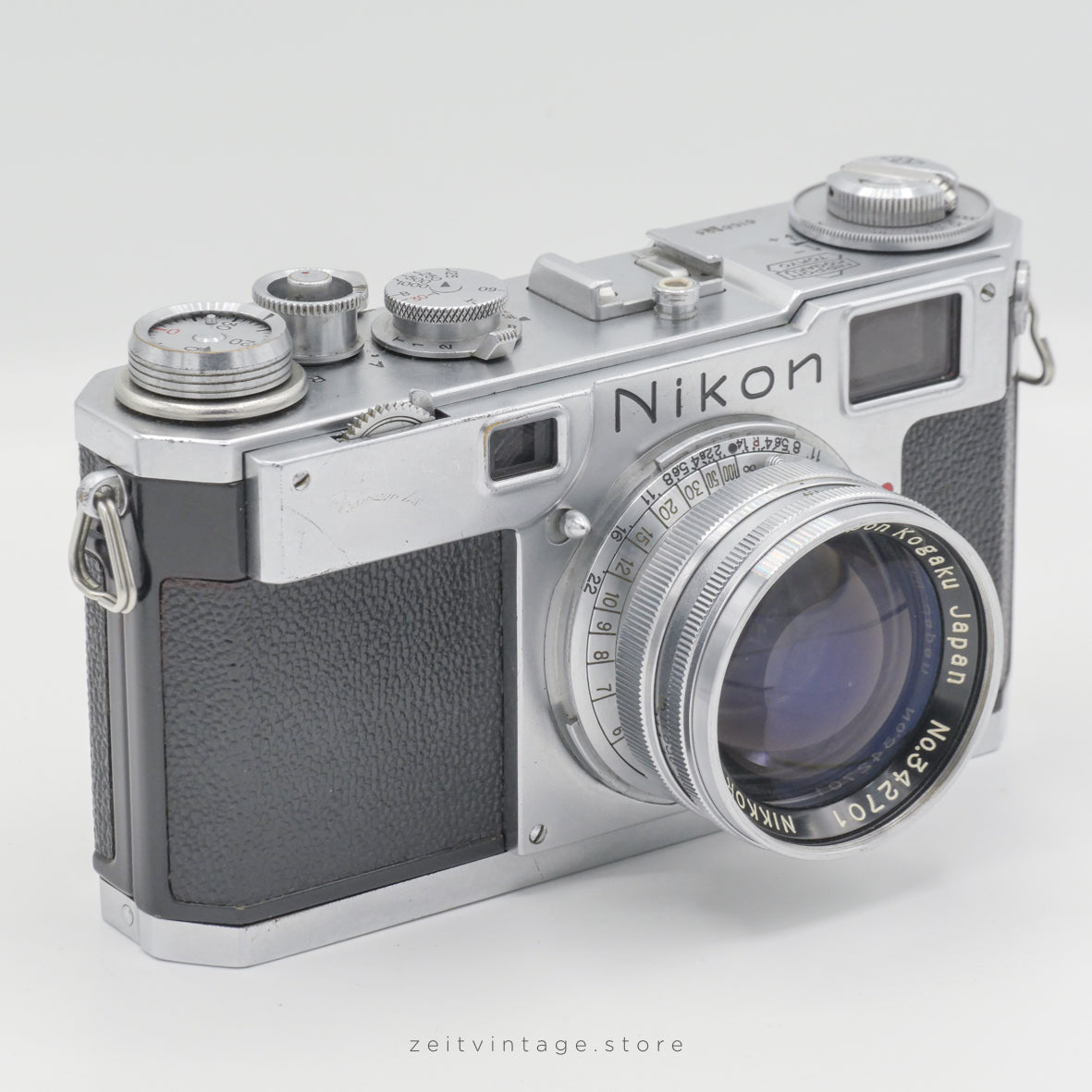 NIKON S2 NIPPON KOGAKU + NIKKOR-S.C 50MM F1.4 RANGEFINDER