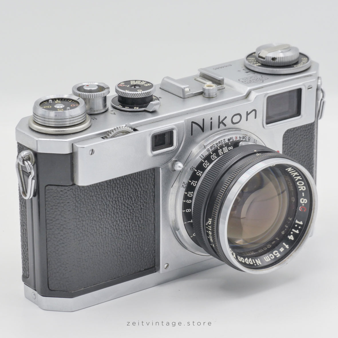 NIKON S2 BLACK DIAL + NIKKOR-S.C 50MM F1.4 RANGEFINDER