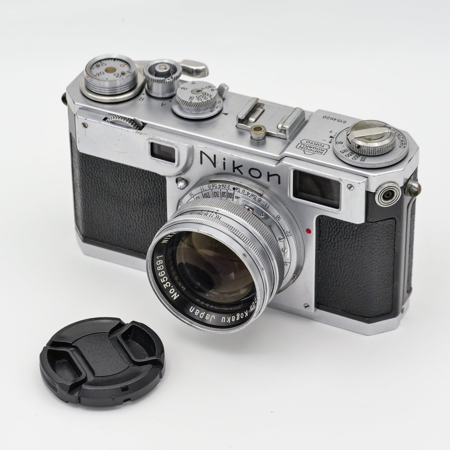NIKON S2 NIPPON KOGAKU + NIKKOR-S.C 50MM F1.4 RANGEFINDER 6154620