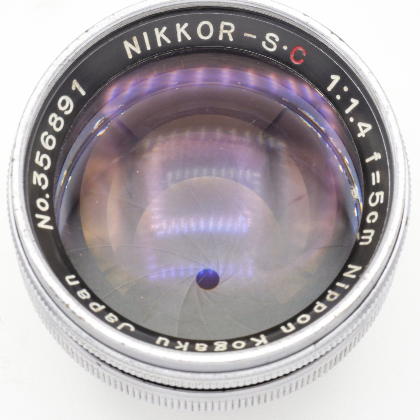 NIKON S2 NIPPON KOGAKU + NIKKOR-S.C 50MM F1.4 RANGEFINDER 6154620
