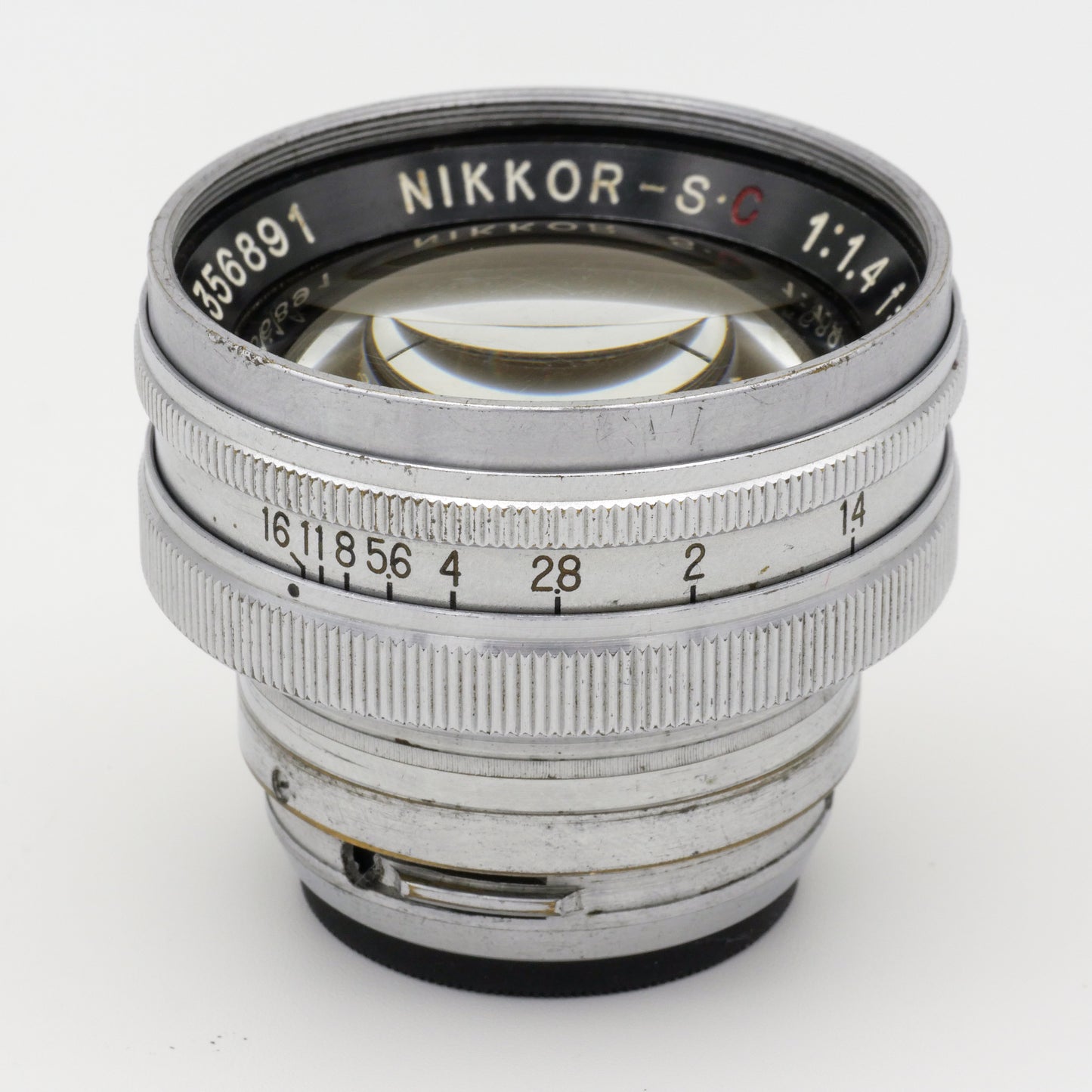 NIKON S2 NIPPON KOGAKU + NIKKOR-S.C 50MM F1.4 RANGEFINDER 6154620