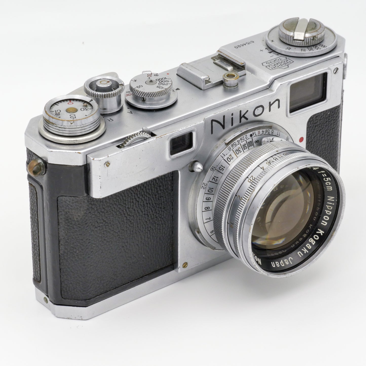 NIKON S2 NIPPON KOGAKU + NIKKOR-S.C 50MM F1.4 RANGEFINDER 6154620