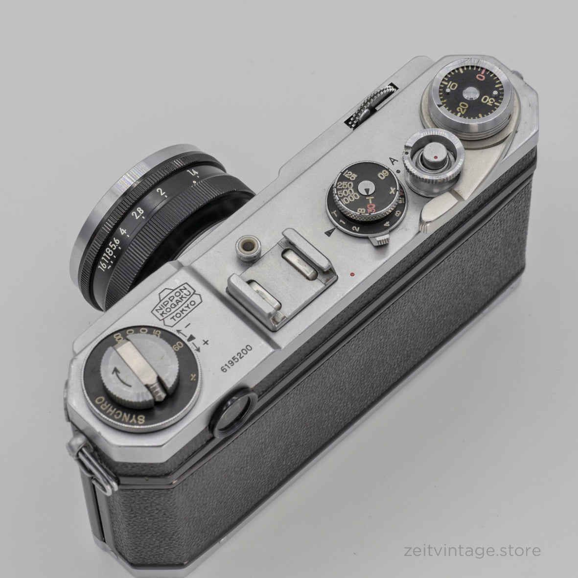 NIKON S2 BLACK DIAL + NIKKOR-S 50MM F1.4 RANGEFINDER