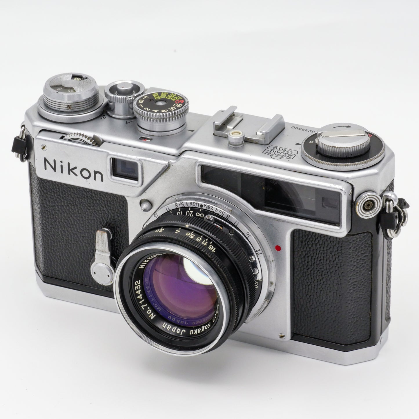 NIKON SP NIPPON KOGAKU + NIKKOR-H.C 50MM F2 RANGEFINDER 6223690