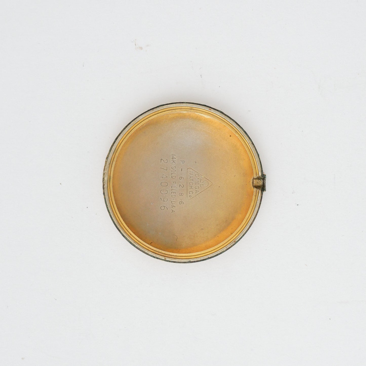 OMEGA 14K GOLD FILLED "PATINA" DIAL REF. P-6286