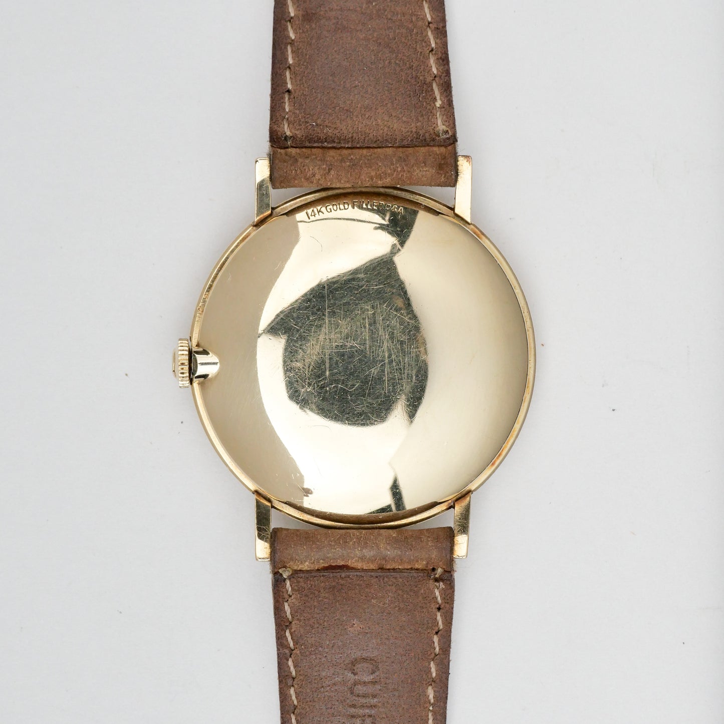 OMEGA 14K GOLD FILLED "PATINA" DIAL REF. P-6286