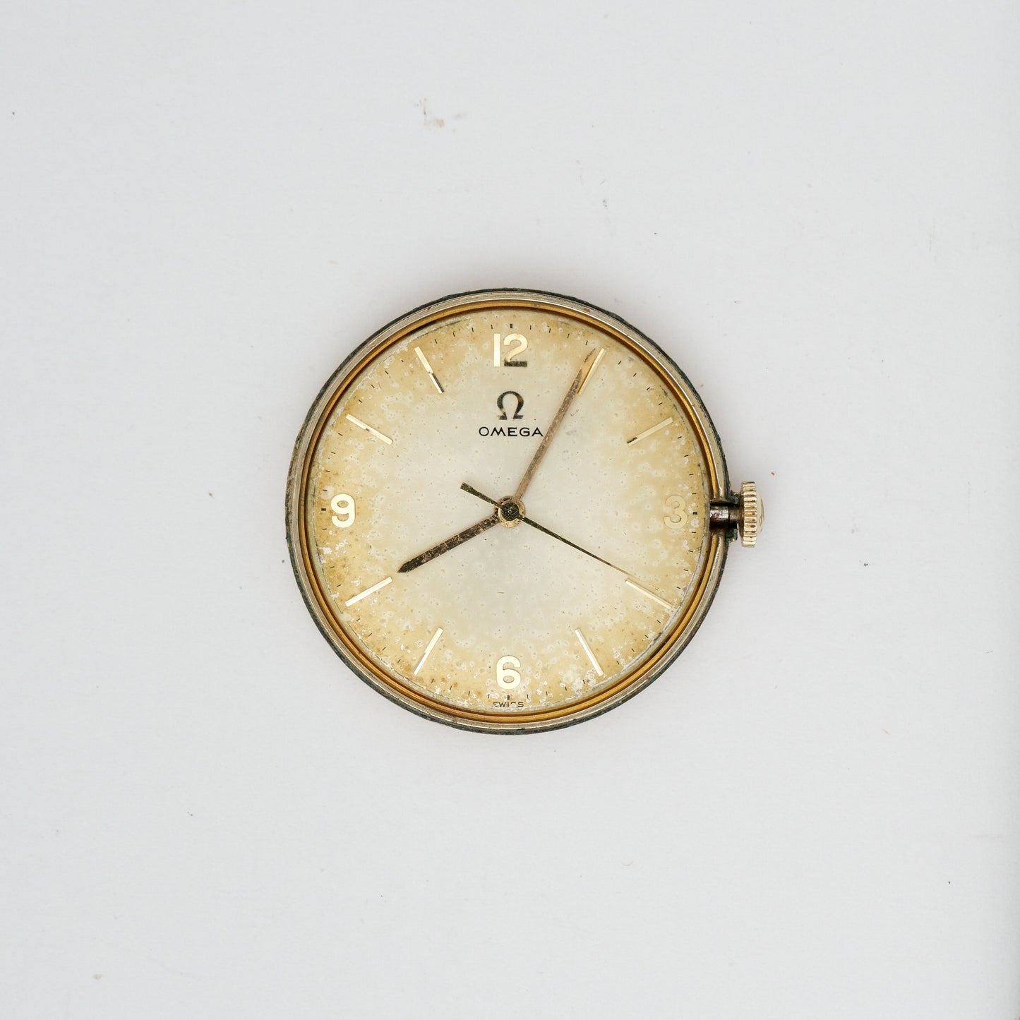 OMEGA 14K GOLD FILLED "PATINA" DIAL REF. P-6286