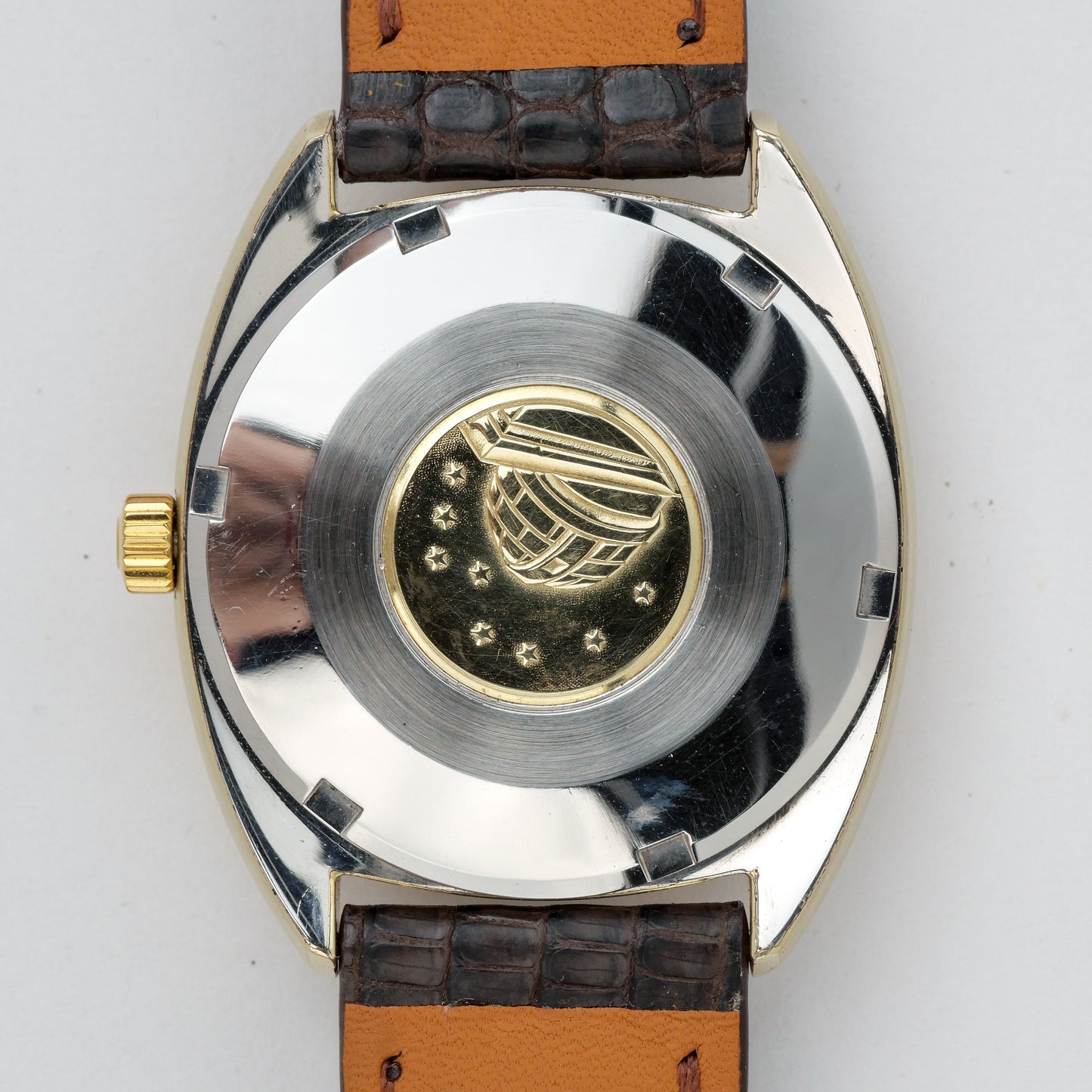 OMEGA CONSTELLATION AUTOMATIC CHRONOMETER GOLD CAP REF. 168.017