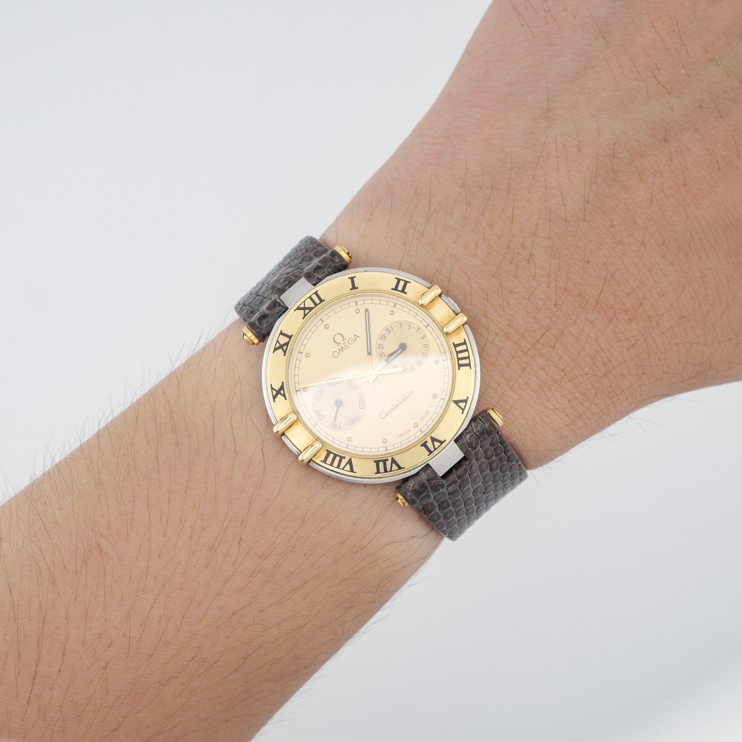 OMEGA CONSTELLATION 18K YELLOW GOLD & STEEL REF. 196.1070