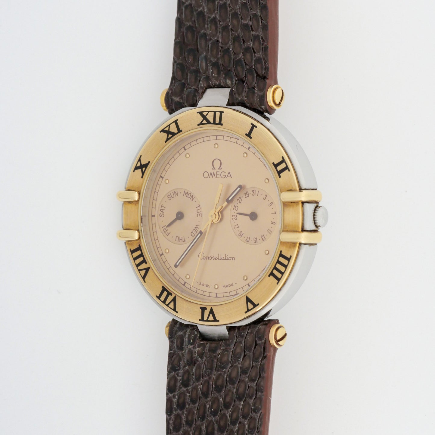 OMEGA CONSTELLATION 18K YELLOW GOLD & STEEL REF. 196.1070