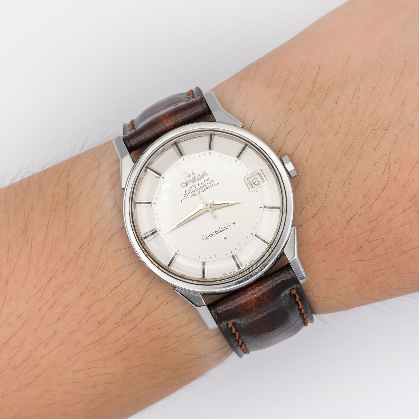 OMEGA CONSTELLATION CHRONOMETER AUTOMATIC "PIE PAN" REF. 14902-62-SC