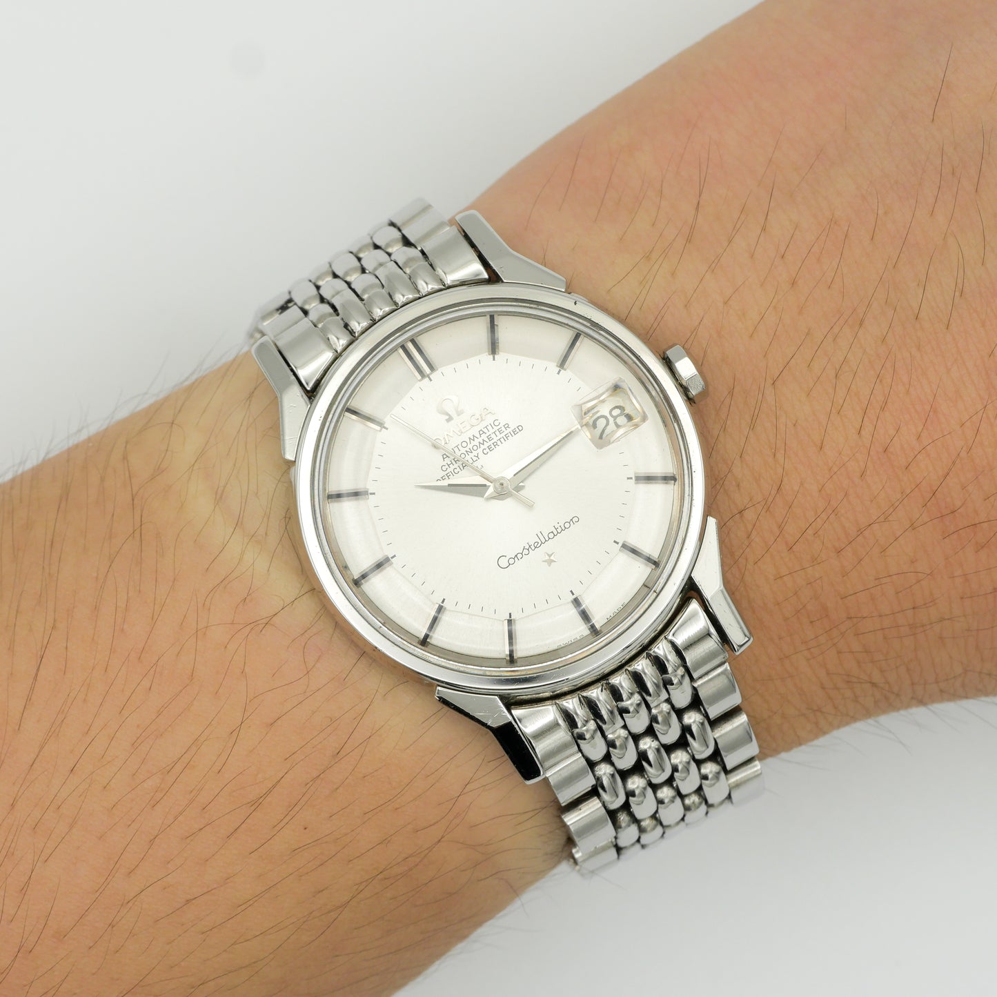 OMEGA CONSTELLATION "PIE PAN" CHRONOMETER AUTOMATIC REF. 168.005
