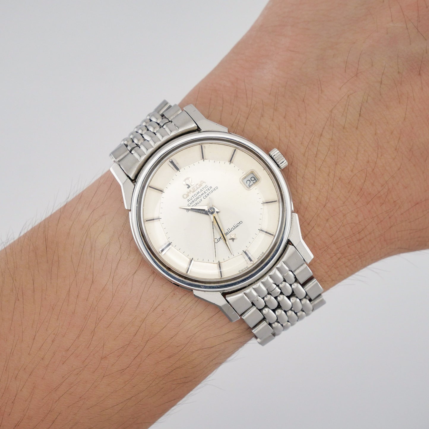 OMEGA CONSTELLATION CHRONOMETER AUTOMATIC "PIE PAN" REF. 168.005