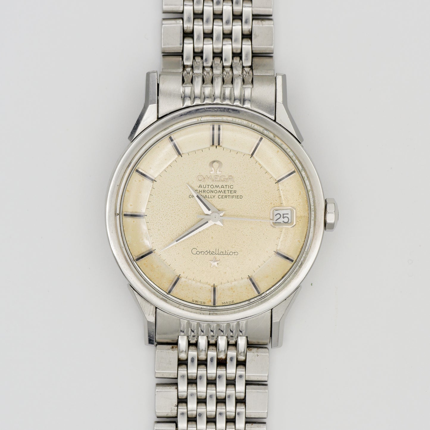 OMEGA CONSTELLATION CHRONOMETER AUTOMATIC "PIE PAN" REF. 168.005