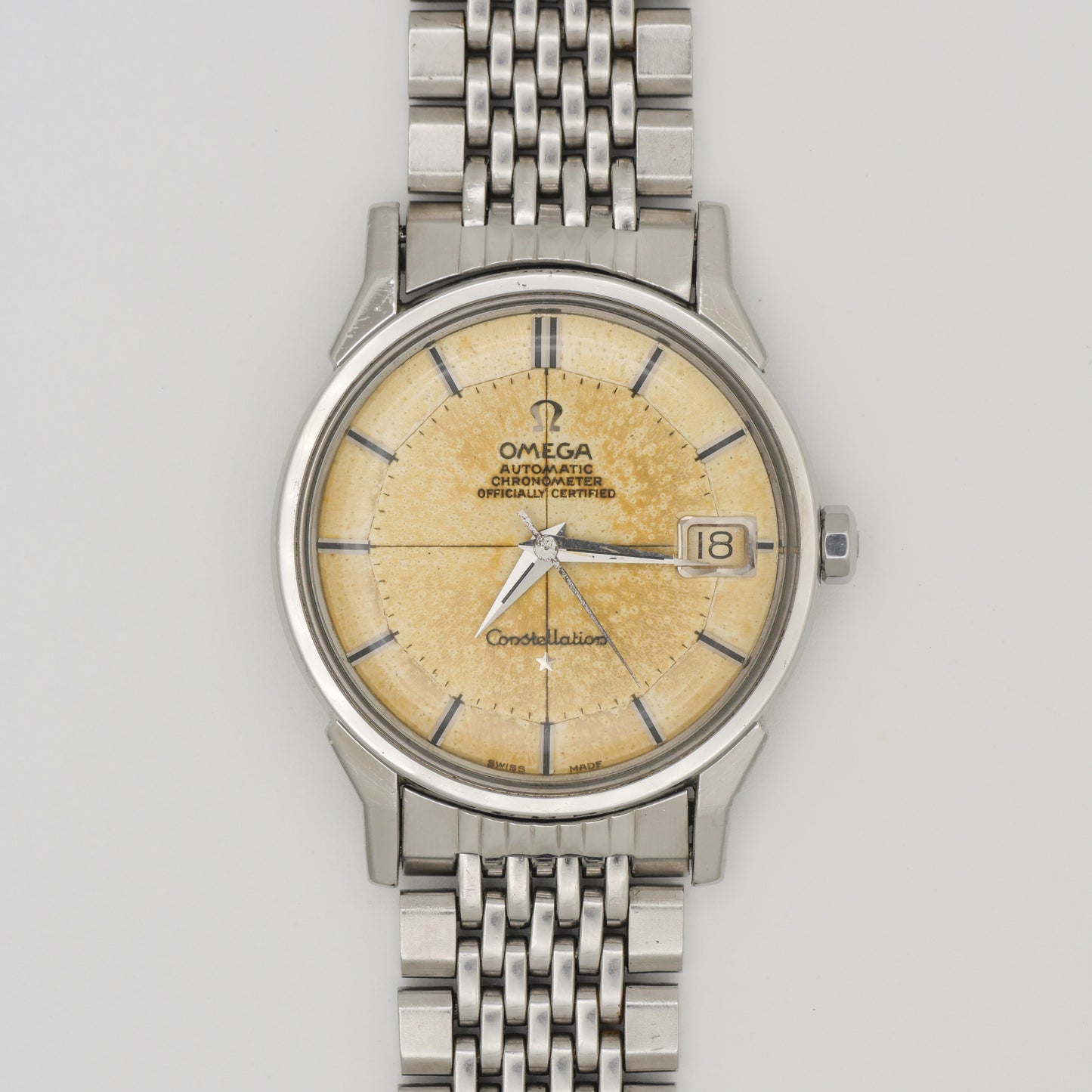 OMEGA CONSTELLATION CHRONOMETER AUTOMATIC "PIE PAN" REF. 168.005
